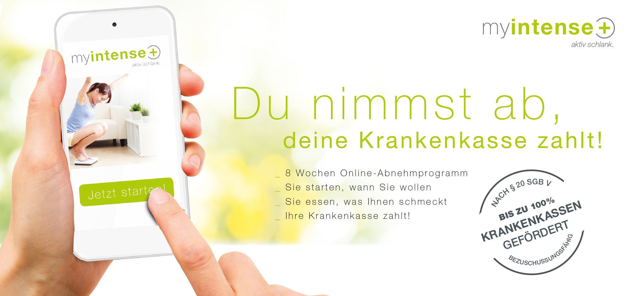 myintense+ Ernährungsprogramm